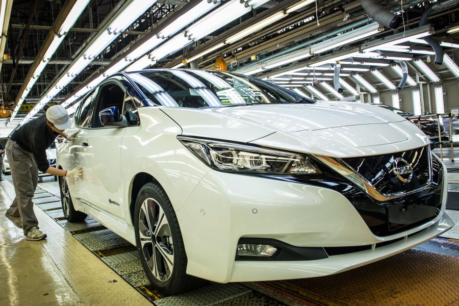 Детали создания Nissan Leaf 2018 года  (NA) (фото 75 из 104)